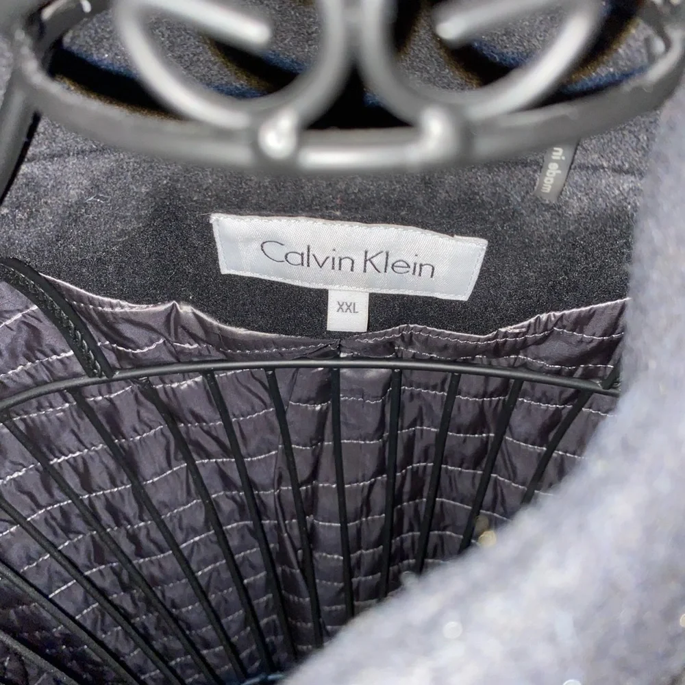 Calvin Klein Asymmetric wool coat - Picture 11 of 11